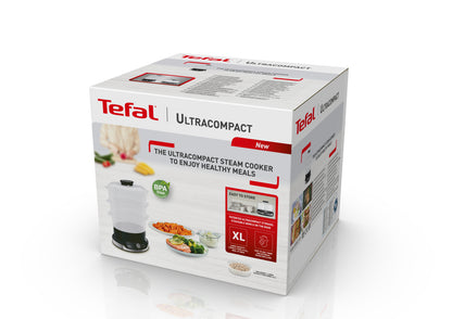 TEFAL PED VC2048 | CUCINA | COTTURA CIBI | VAPORIERA | VAPORIERA 800W 3VASCHETTE 9LT NERO