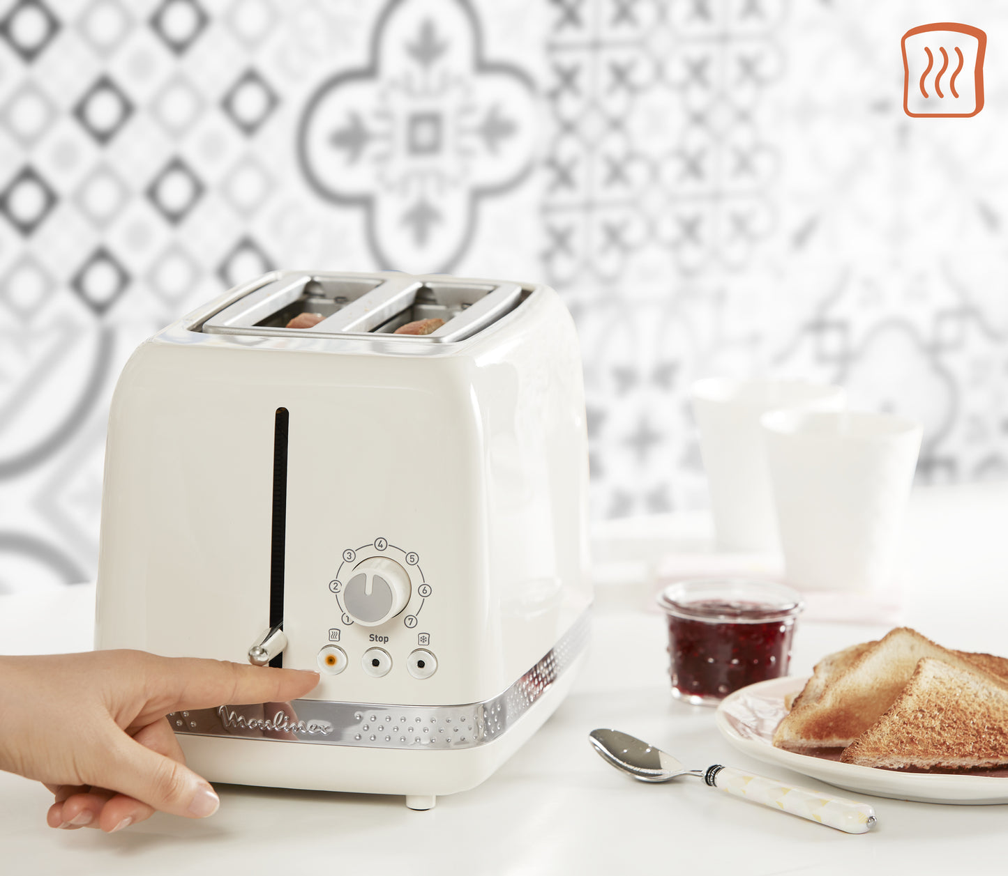 MOULINEX PED LT300AK | CUCINA | COTTURA CIBI | TOSTAPANE/TOSTAFETTE | TOSTAPANE 850W 3PROG. 2SCOMP.