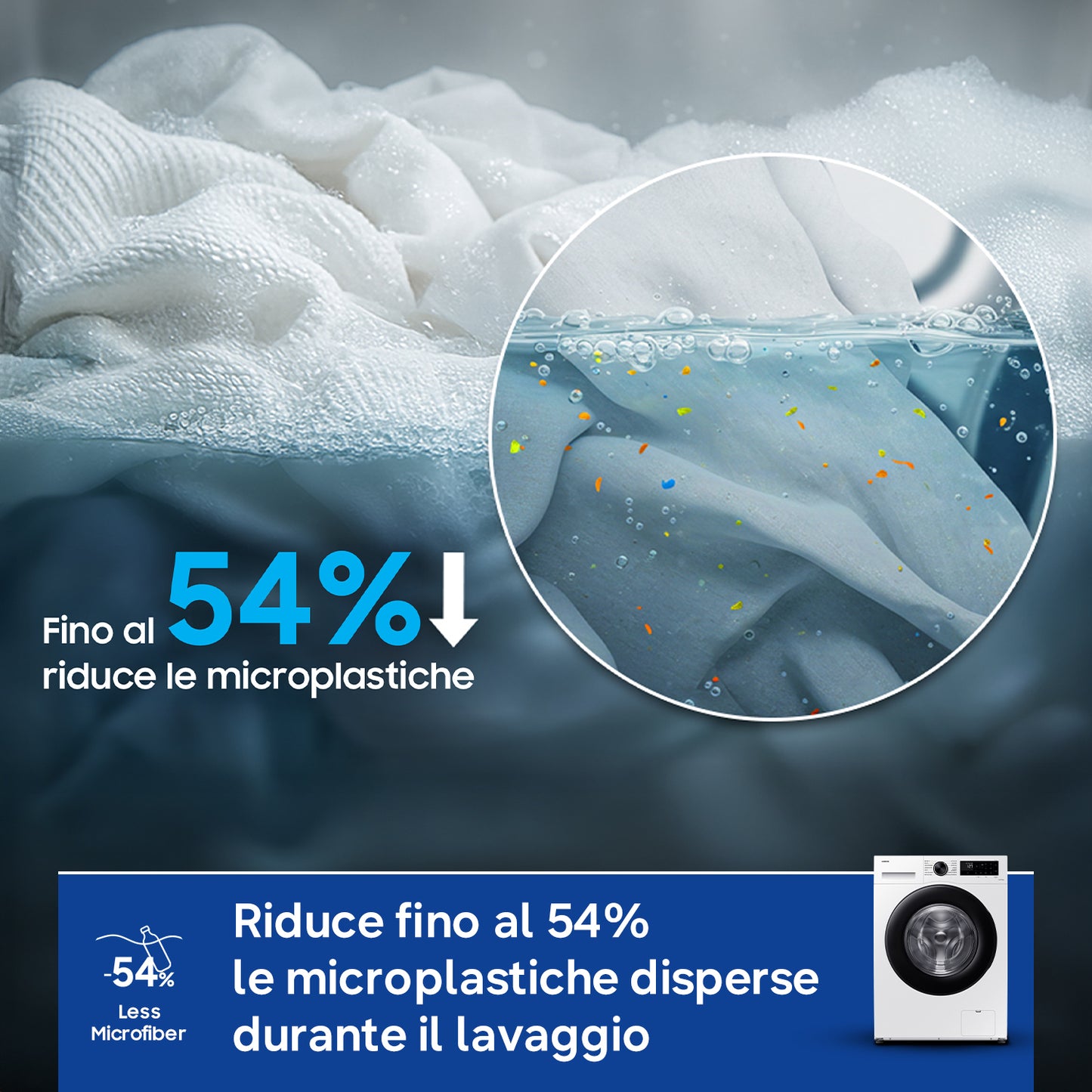 Samsung Lavatrice Crystal Clean 8 kg WW80CGC04DAEET