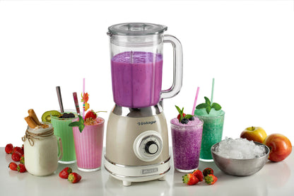 ARIETE PED 583BEIGE | CUCINA | PREPARAZIONE CIBI | FRULLATORI | FRULLATORE 1000W 4VEL+TURBO 4LAME IN