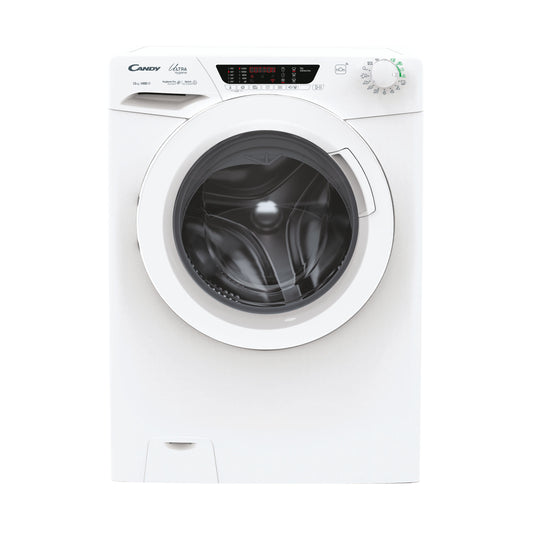 Candy Ultra Hygiene Ultra, Lavatrice Carica Frontale 13 KG, Classe A, 1400 giri, Bianco, Inverter, Vapore, Wi-Fi, Ciclo Igiene, HES14134TWM/1-S