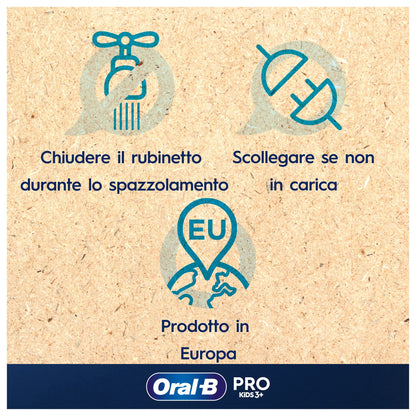 ORAL-B PED VITALITYPROFROZEN | CURA PERSONA | ORAL CARE | SPAZZOLINI ELETTRICI | SPAZZ.ELETT.2D C/2