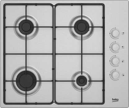 BEKO INCASSO HIGG641C3SX | PIANI COTTURA INCASSO | PIANI COTTURA GAS | PIANI COTTURA GAS 31-60CM | P