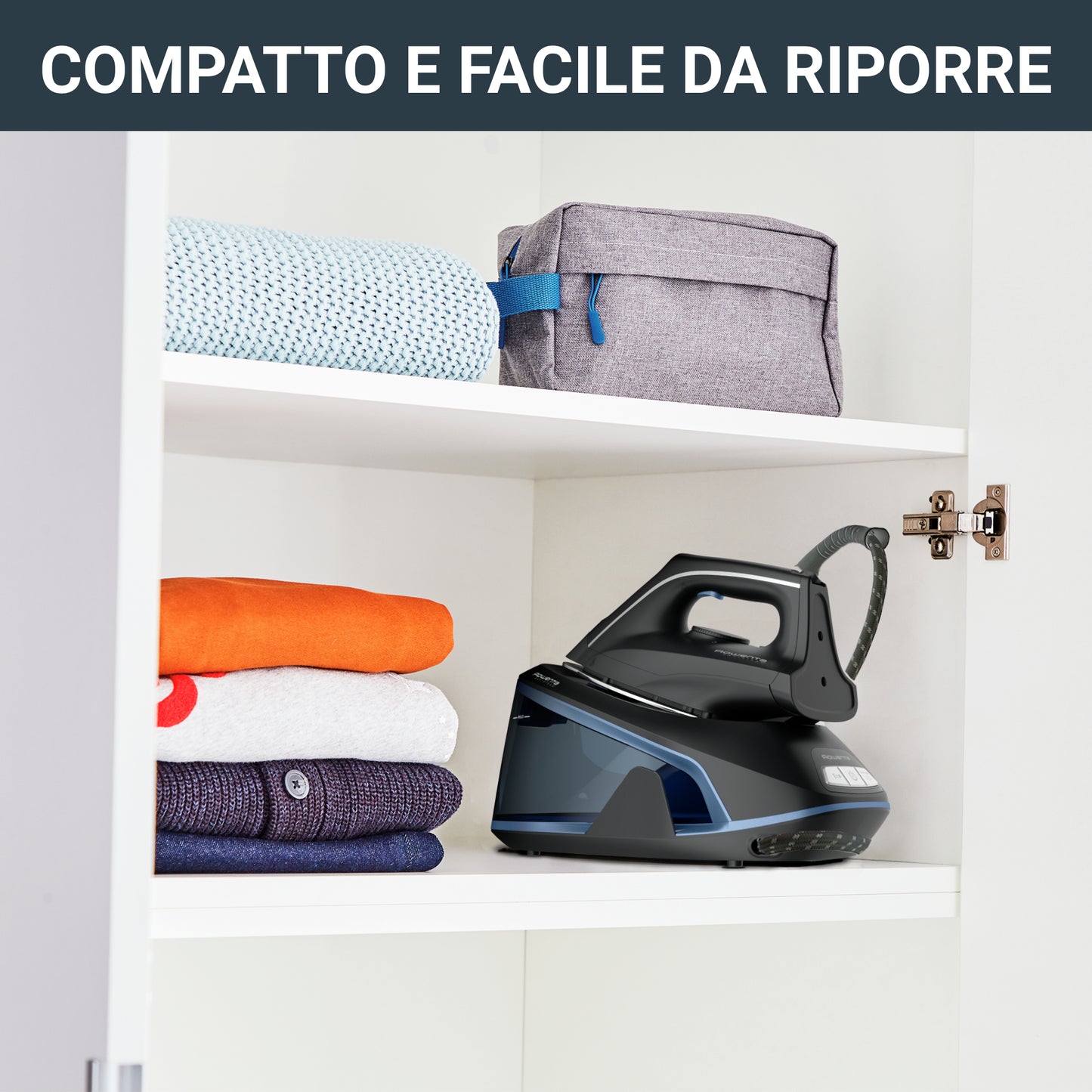 ROWENTA PED VR5121 | CASA | SISTEMI STIRANTI | FERRO CALDAIA A FREDDO | FERRO CALD.FREDDO 2400W 1.4L