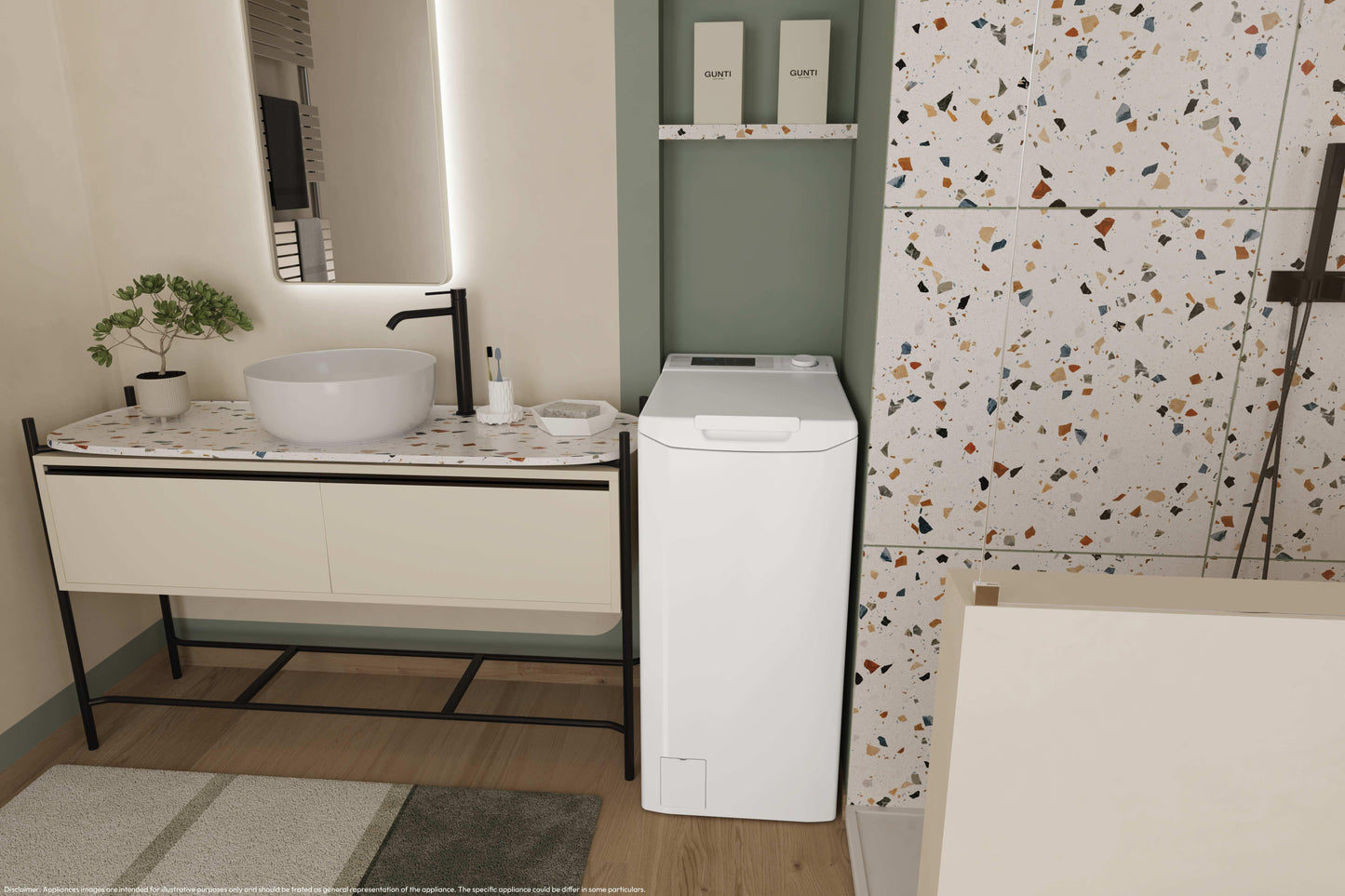 CANDY BIANCO TCA483D2S | LAVATRICI | LAVATRICI CARICO DALL'ALTO | LAV. C/ALTO 8KG-OLTRE | LAV.C/ALTO