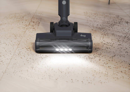 Hoover HFG10H 011 Aspirapolvere elettrica Batteria Secco HEPA Senza sacchetto 0,55 L 200 W Blu, Grigio 2,6 Ah