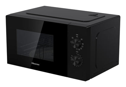 Hisense H20MOBP1G forno a microonde Nero Microonde con grill Superficie piana 20 L 700 W