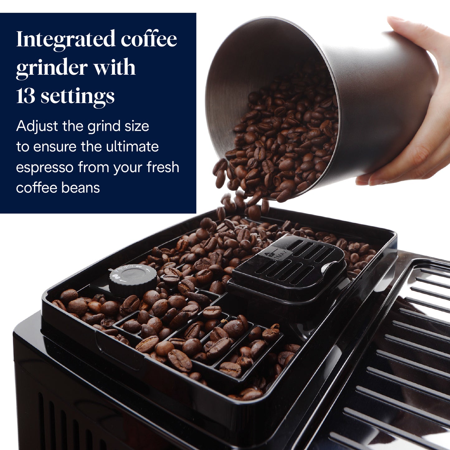 DE LONGHI PED ECAM22060B | CAFFE' | M.CAFFE' SUPERAUTOMATICHE | M.CAFFE' SUPERAUTOMATICO | M.CAFFE'