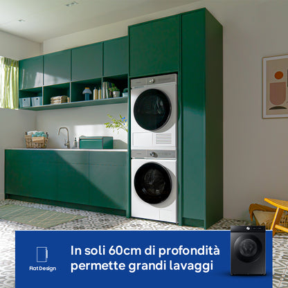 Samsung Lavatrice BESPOKE AI™ Ecodosatore 11Kg WW11DB7B94GBU3
