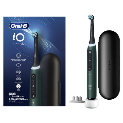 ORAL-B PED IO5SFORESTGREEN | CURA PERSONA | ORAL CARE | SPAZZOLINI ELETTRICI | SPAZZ.ELETT.5MOD.BT+T