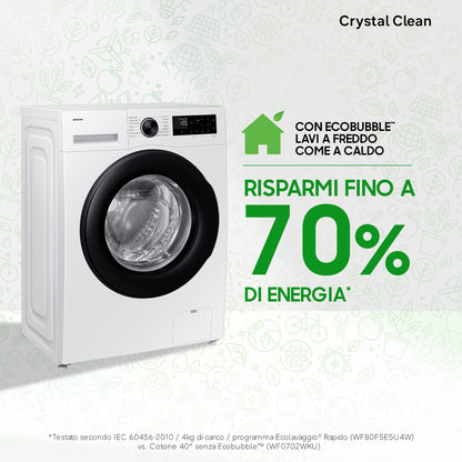 Samsung WW90DG5G34AEET lavatrice Caricamento frontale 9 kg 1400 Giri/min Bianco