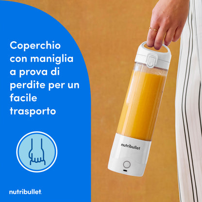 NUTRIBULLET PED NBP003W | CUCINA | PREPARAZIONE CIBI | FRULLATORI | FRULLATORE PORTATILE WLSS BICCH.