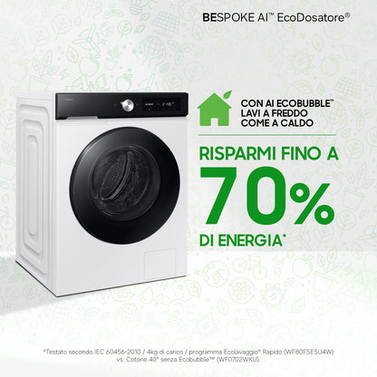 Samsung Lavatrice BESPOKE AI™ Ecodosatore 11Kg WW11DB7B94GEU3
