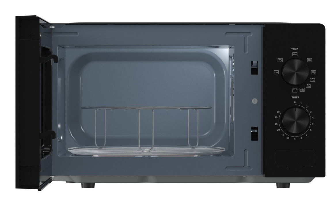 Hisense H20MOBP1G forno a microonde Nero Microonde con grill Superficie piana 20 L 700 W