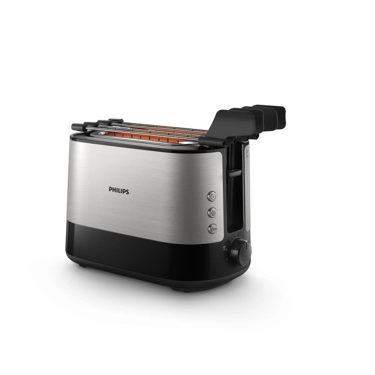 PHILIPS PED HD2639 | CUCINA | COTTURA CIBI | TOSTAPANE/TOSTAFETTE | TOSTAPANE 730W 7PROG. 2SCOMP. IN