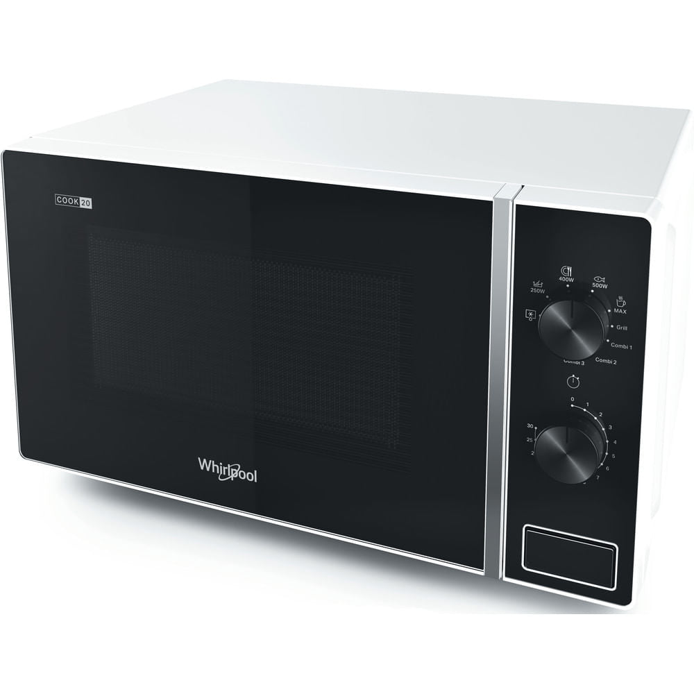 WHIRLPOOL PED MWP103W | CUCINA | FORNI A MICROONDE | FORNO MICROONDE COMBINATO | FORNO M/O 700W 20LT