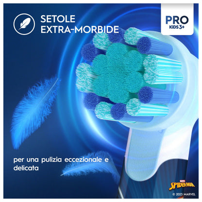 ORAL-B PED VITALITYPROSPIDERMAN | CURA PERSONA | ORAL CARE | SPAZZOLINI ELETTRICI | SPAZZ.ELETT.2D C