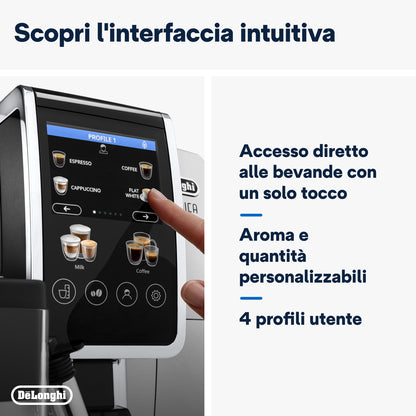 DE LONGHI PED ECAM38085SB | CAFFE' | M.CAFFE' SUPERAUTOMATICHE | M.CAFFE' SUPERAUTOMATICO | M.CAFFE'