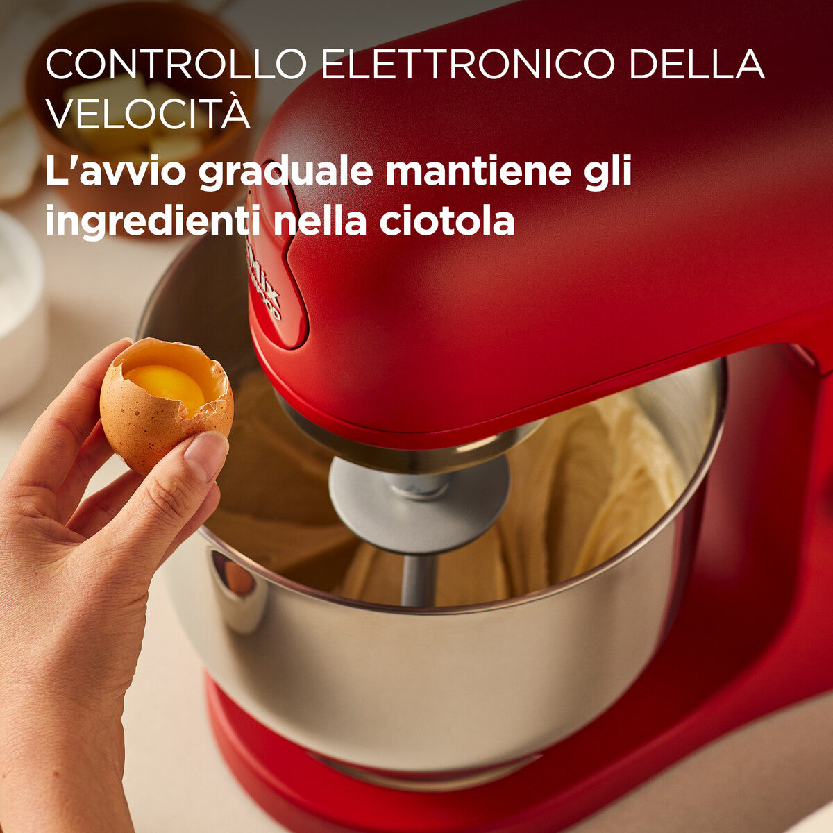 KENWOOD PED KMIX751ARD | CUCINA | PREPARAZIONE CIBI | IMPASTATORI | IMPASTATORE 1000W 5LT CIOT.INOX