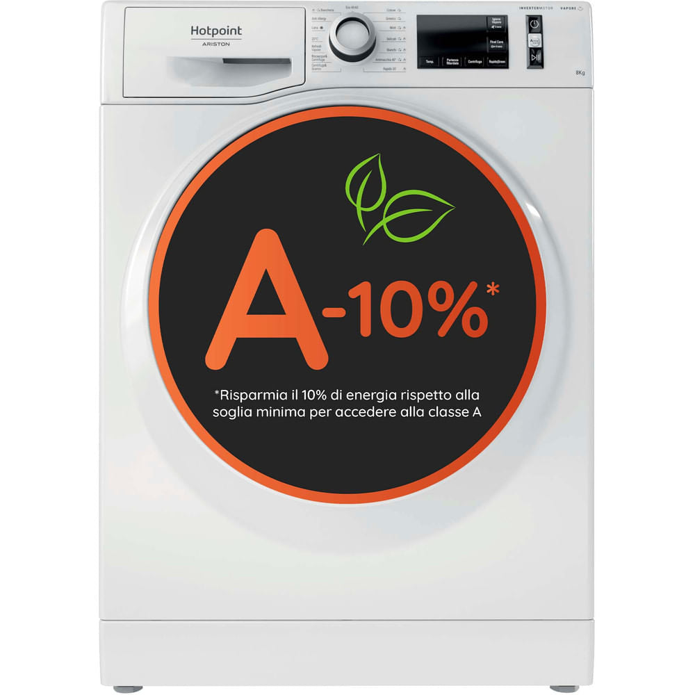 HOTPOINT-ARISTON BIANCO NR748GWSAIT | LAVATRICI | LAVATRICI CARICO FRONTALE | LAV. C/FRONTALE 8-8,99