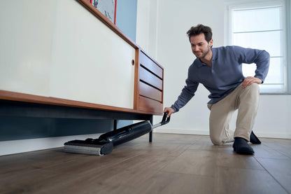 Hoover HW300 011 Aspirapolvere a bastone 2 in 1 Batteria Secco e bagnato HEPA Senza sacchetto 0,5 L 220 W Nero, Argento