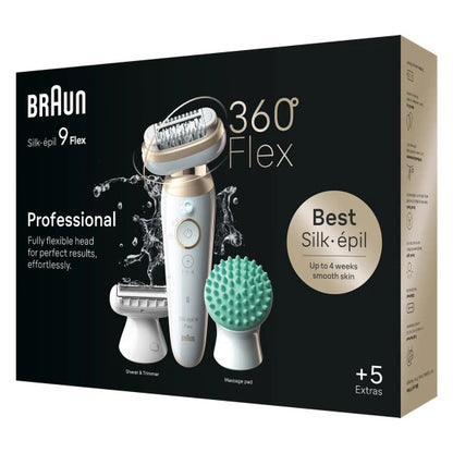 BRAUN PED SES90713D | CURA PERSONA | EPILATORI | EPILATORI NORMALI | EPILATORE OSCIL.RUOT. 3D W&D 2V