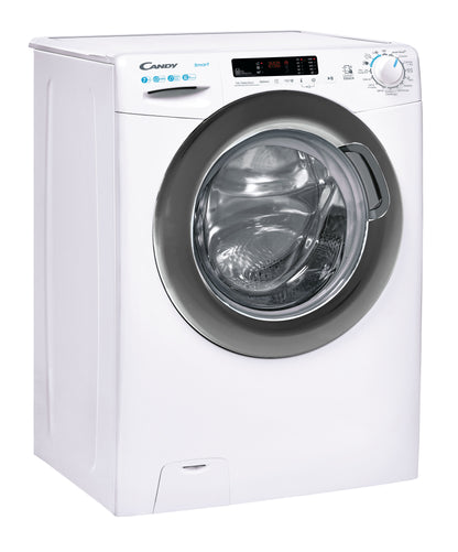 Candy Smart , Lavatrice Slim 7 KG, Classe C, 1200 giri, Bianco, Vapore, Wi-Fi, CSS41272DWSE-11
