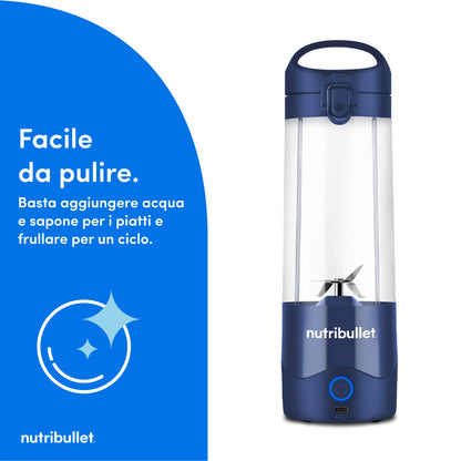 NUTRIBULLET PED NBP003NBL | CUCINA | PREPARAZIONE CIBI | FRULLATORI | FRULLATORE PORTATILE WLSS BICC