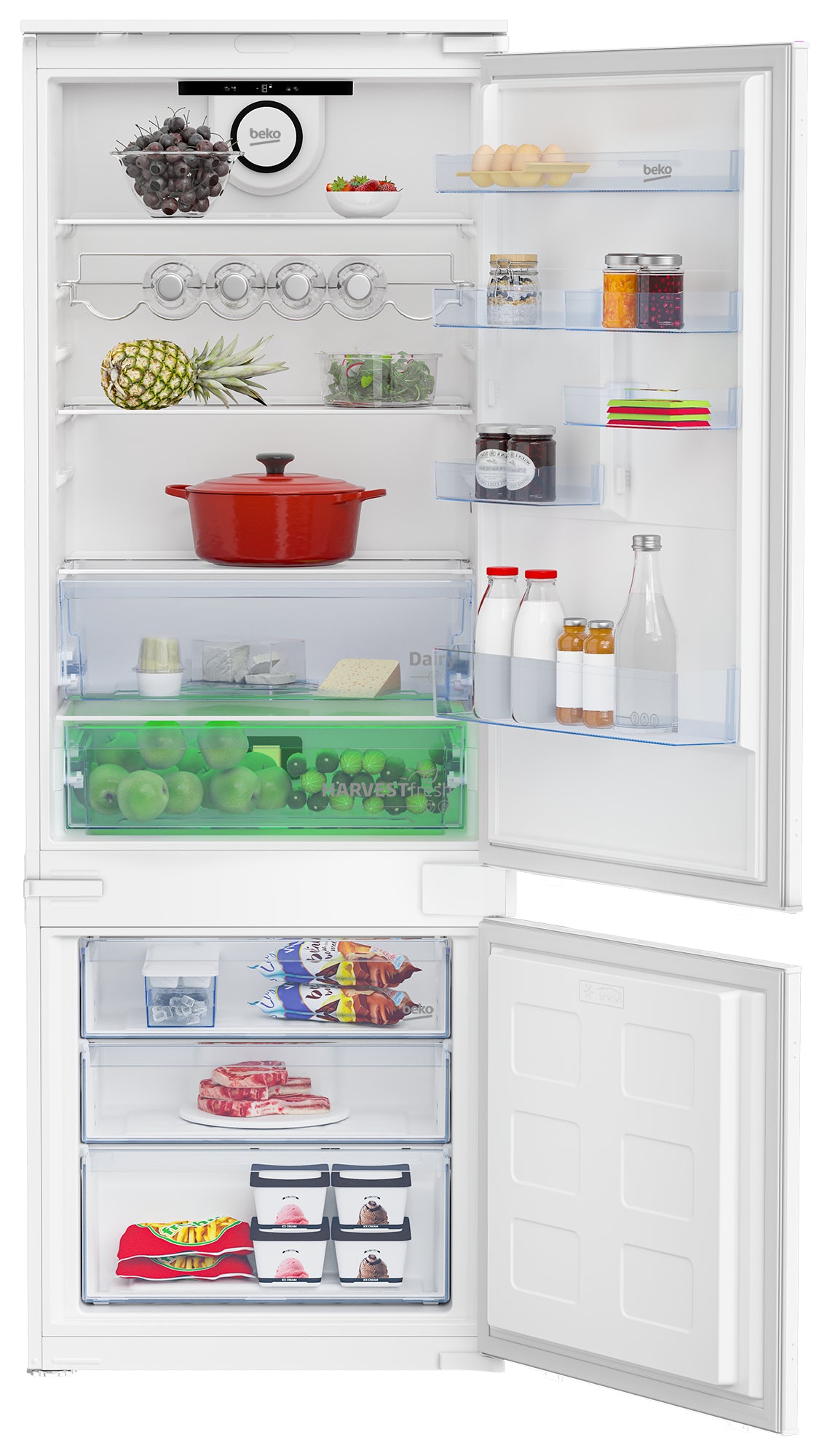 BEKO INCASSO BCSE400E40SN | FRIGORIFERI INCASSO | FRIGORIFERI COMBINATI INCASSO | FRIGO COMBI INC. S