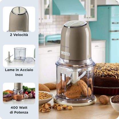 ARIETE PED 438BEIGE | CUCINA | PREPARAZIONE CIBI | TRITATUTTO | TRITATUTTO 400W 600ML 2VEL. 4LAME IN