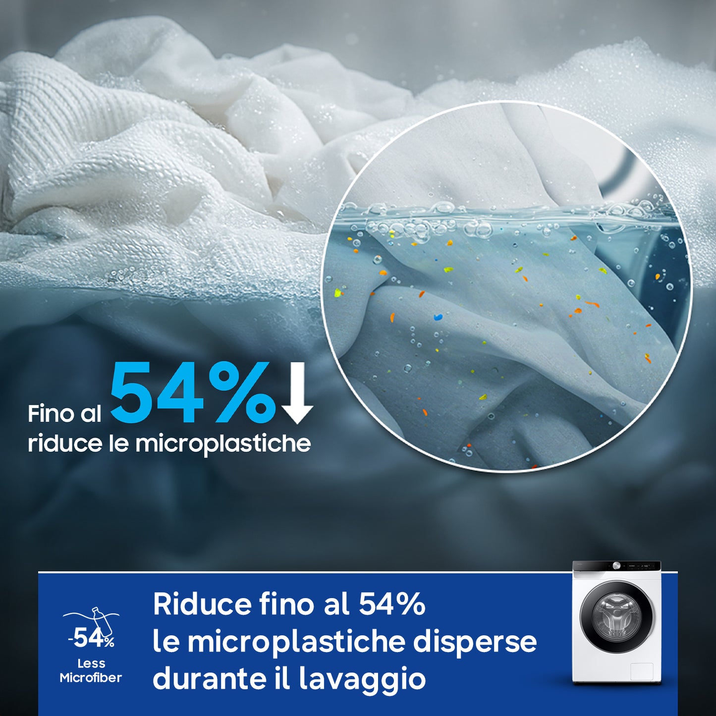 Samsung Lavatrice AI Control Ecodosatore 9Kg WW90DG6U85LKU3