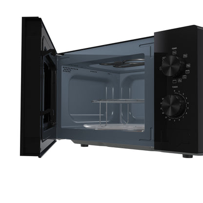 Hisense H20MOBP1G forno a microonde Nero Microonde con grill Superficie piana 20 L 700 W