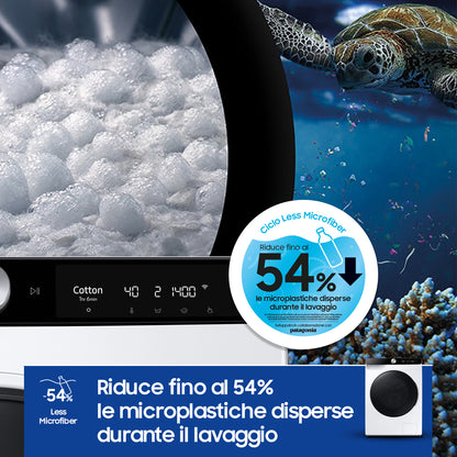 Samsung Lavasciuga AI Control Ecodosatore 9/6Kg WD90DG6B85BKU3