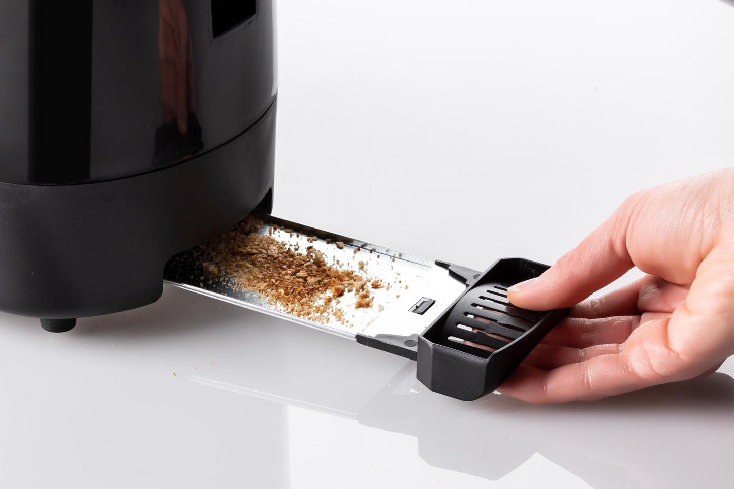 Ariete 159 Toastime - Tostapane con Pinze per 2 fette di pane - 9 Gradi di Doratura - 700 Watt - Nero